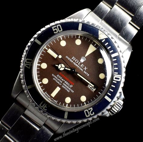 rolex submariner single red.